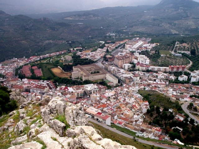 P5240269 uitzicht vanaf Castillo de Santa Catalina - Jaen